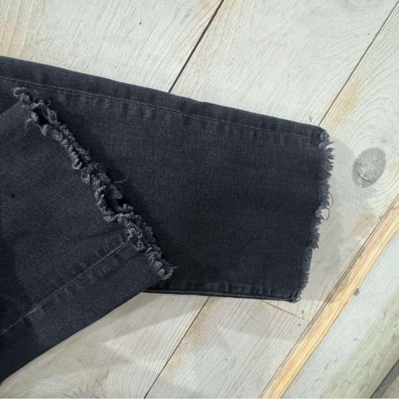 Ann Taylor Loft raw hem high waist straight crop raw hem ❤️ - Picture 7 of 8